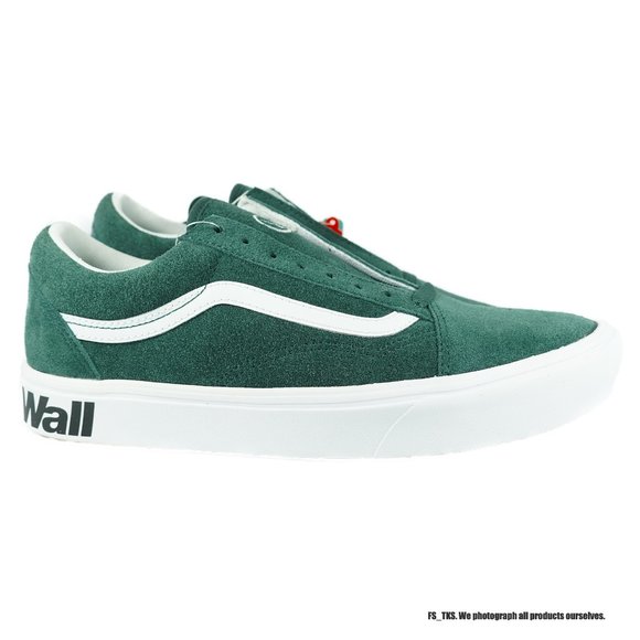 vans comfycush old skool green